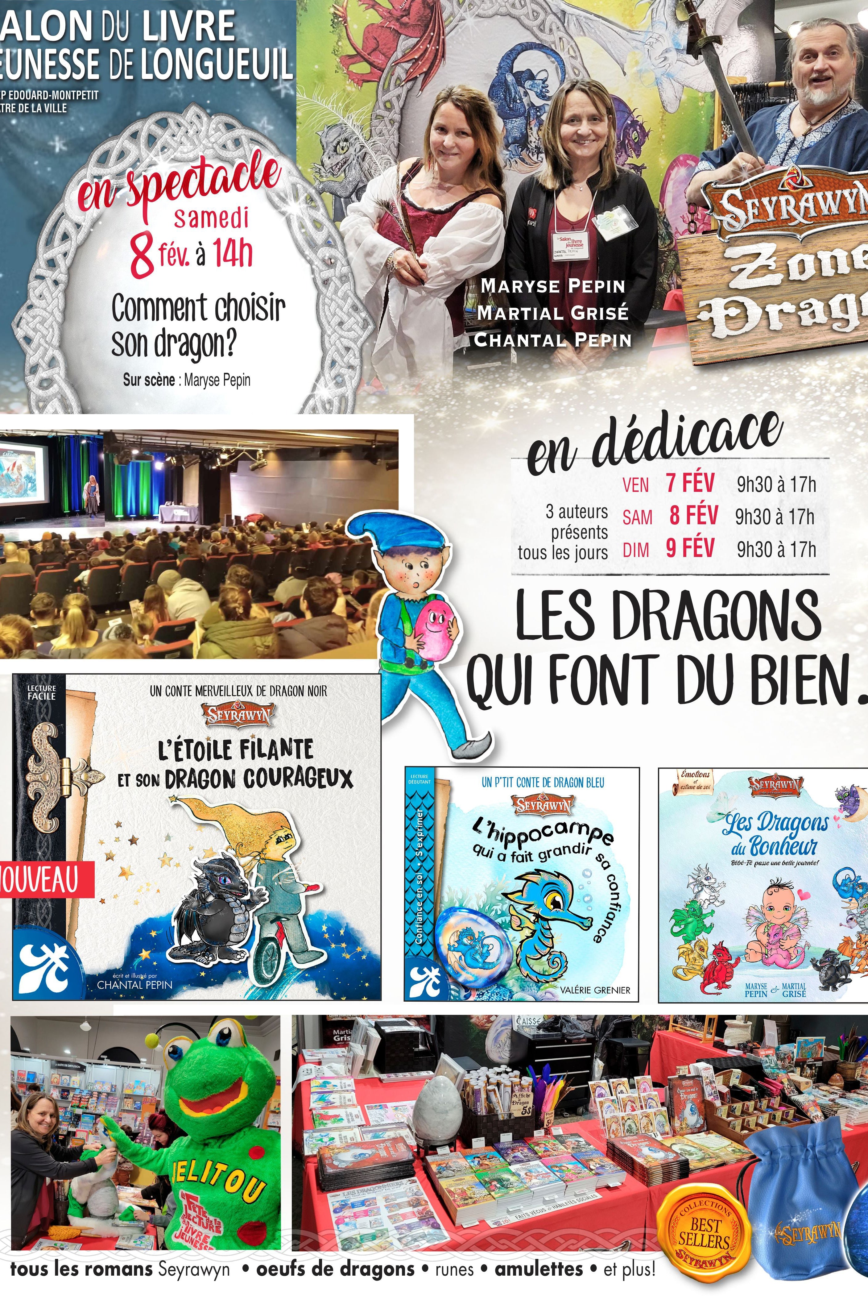 2025 • Des étoiles dans les yeux des enfants au Salon du livre jeunesse de Longueuil