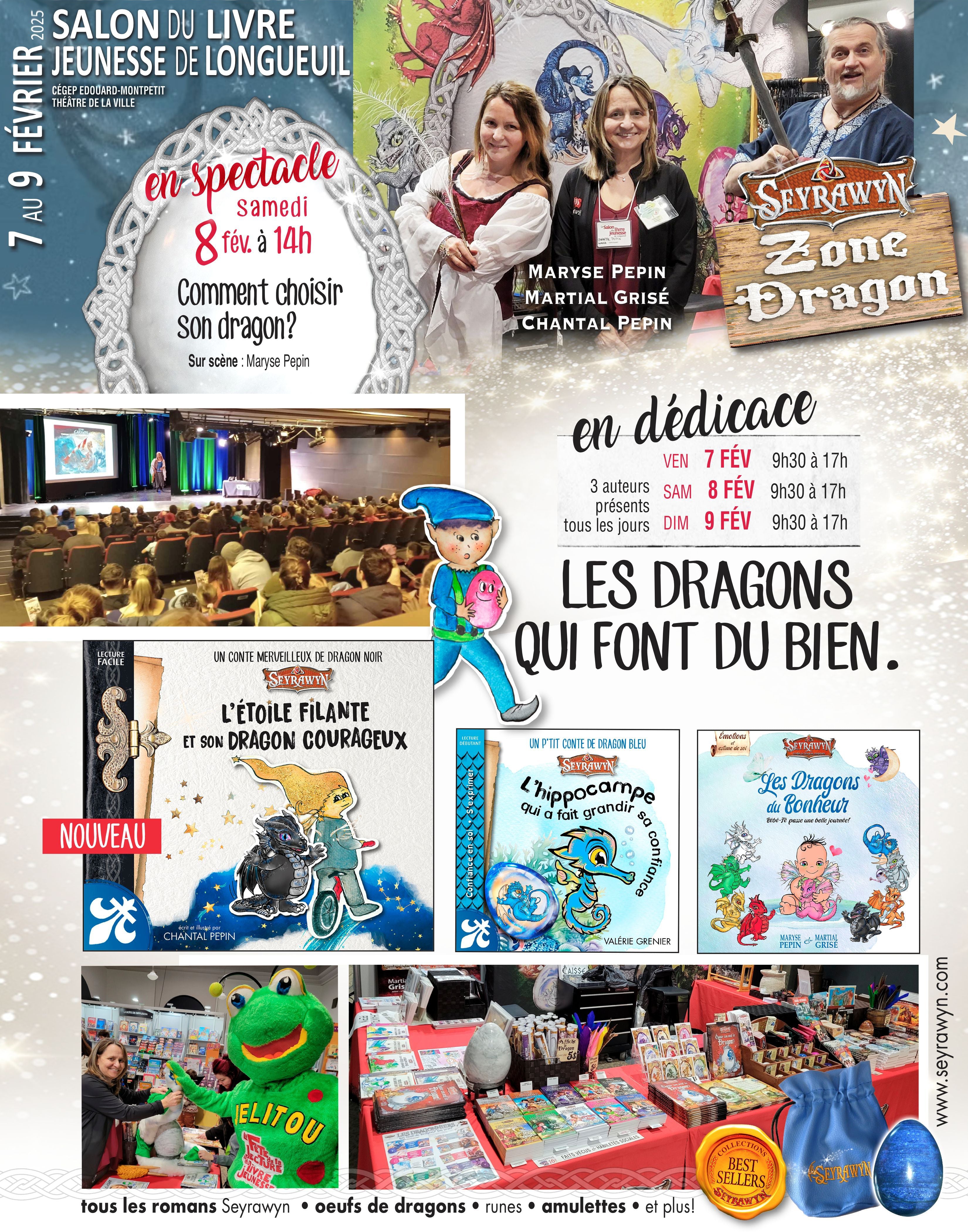 2025 • Des étoiles dans les yeux des enfants au Salon du livre jeunesse de Longueuil