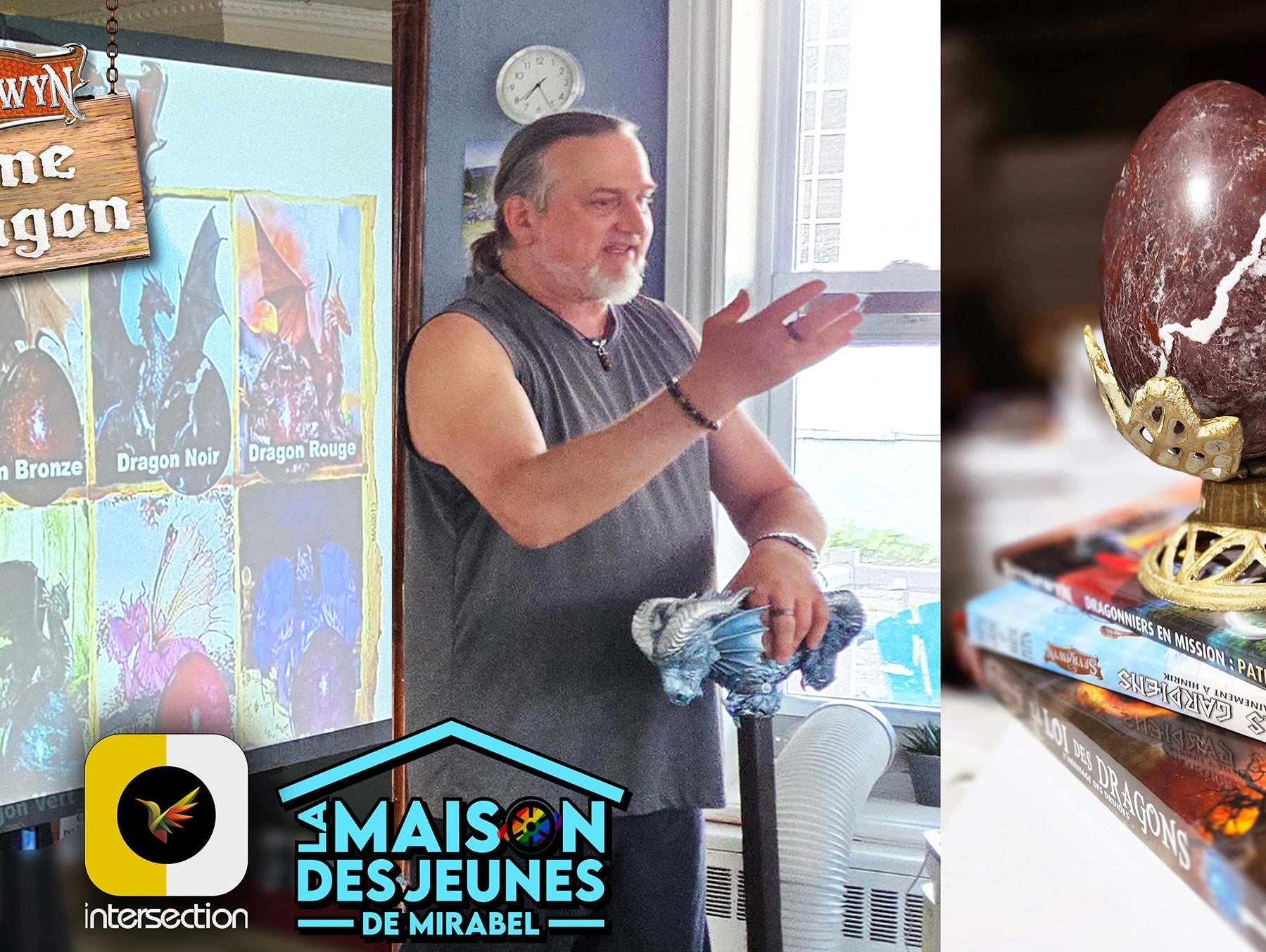 2025 • Les auteurs à la rencontre des jeunes à la MDJ Mirabel