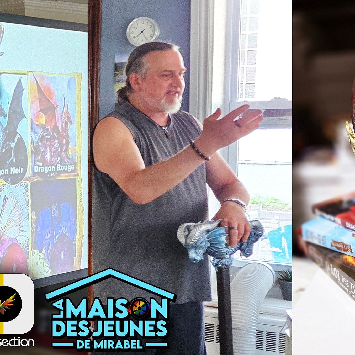 2025 • Les auteurs à la rencontre des jeunes à la MDJ Mirabel