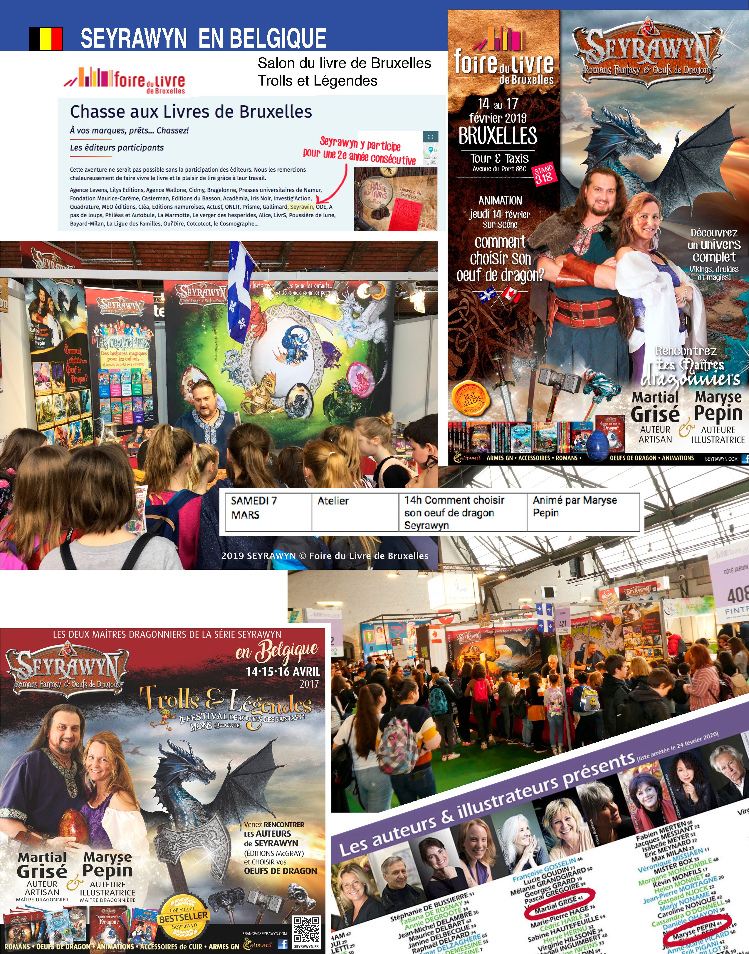 Presse-MartialGrise_MarysePepin-Seyrawyn-international_Belgique