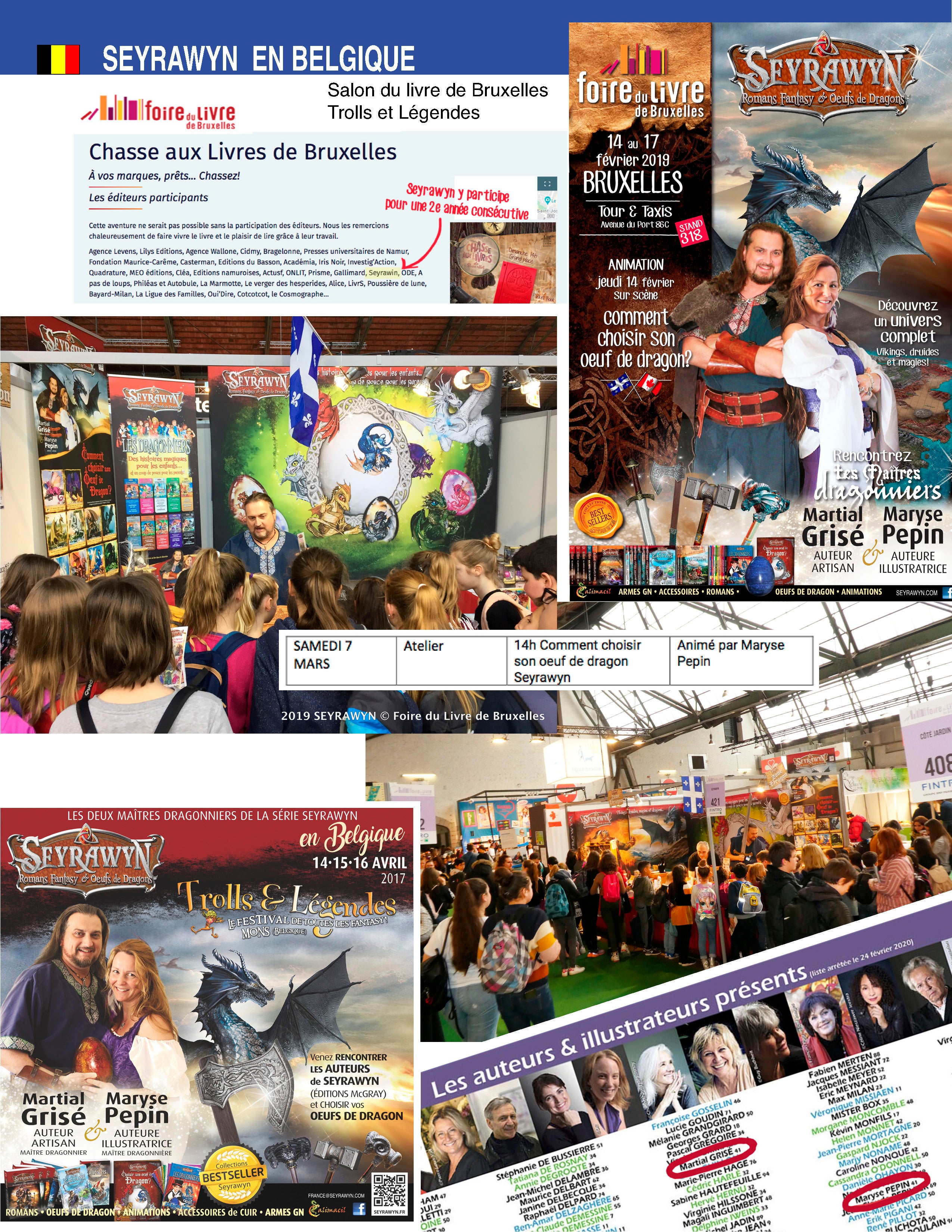 Presse-MartialGrise_MarysePepin-Seyrawyn-international_Belgique