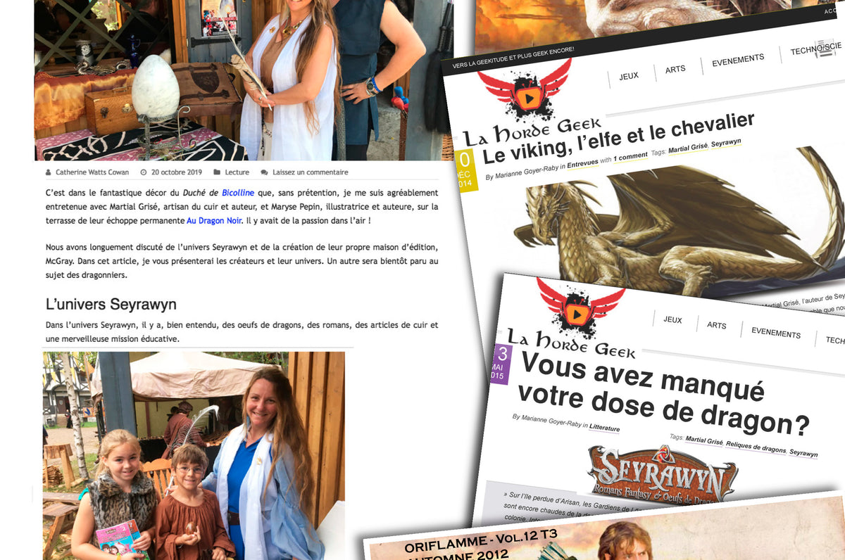 Presse-MartialGrise_MarysePepin-Seyrawyn-page_geek