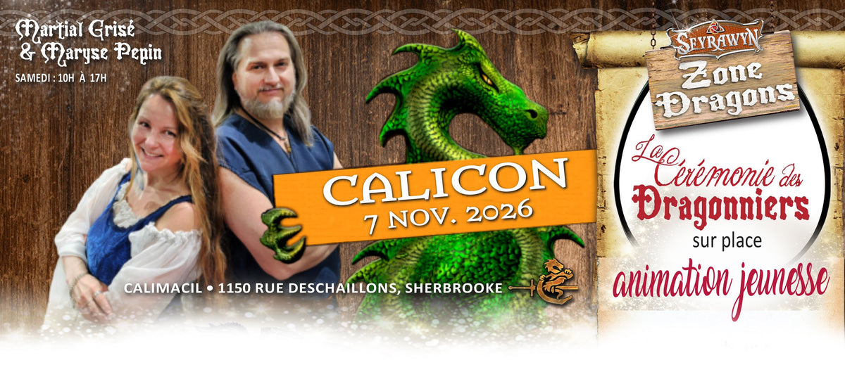 2026 • Novembre 7 : Seyrawyn au CALICON (Sherbrooke)